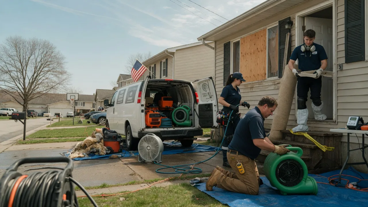Water Damage Restoration in Portland, IN near me